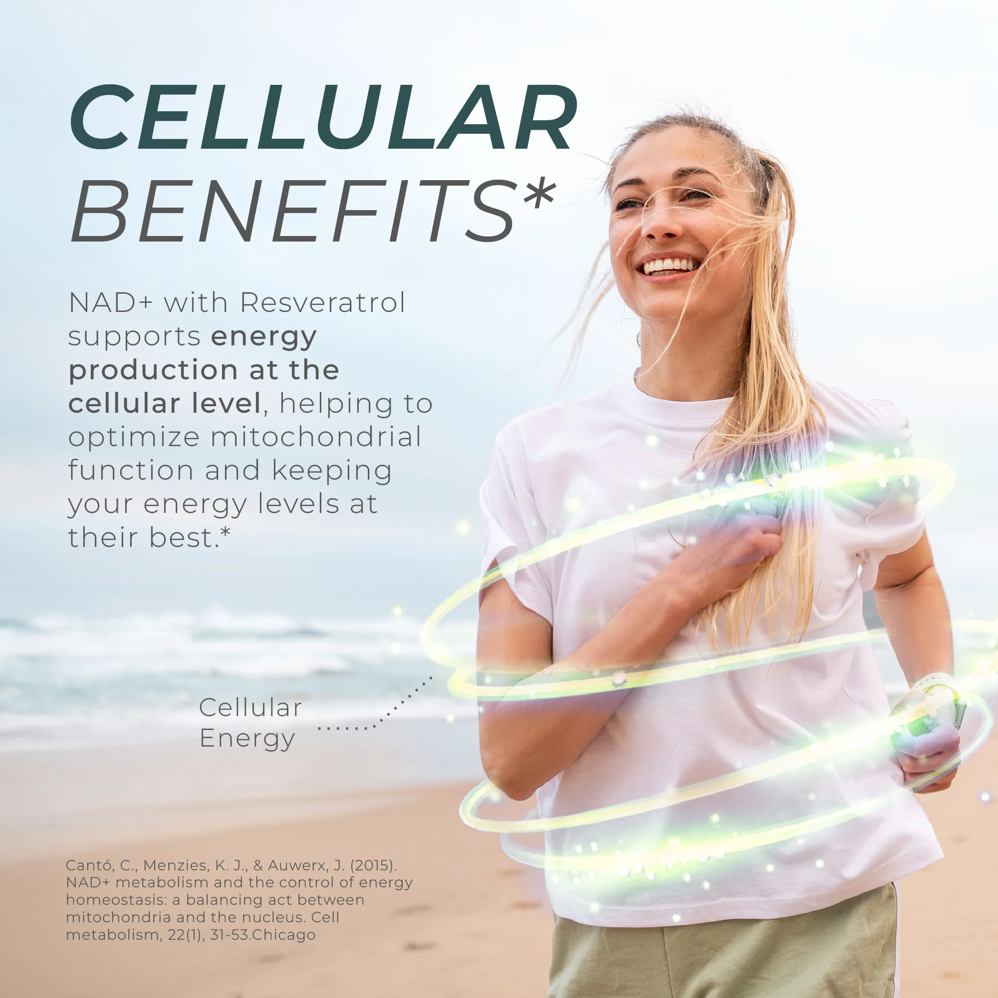 Neurogan NAD + Resveratrol капсули для енегрії