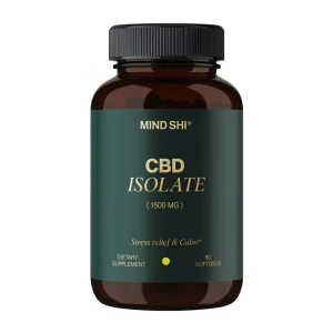 CBD Isolate 1500 мг софтгелі 60 капсул