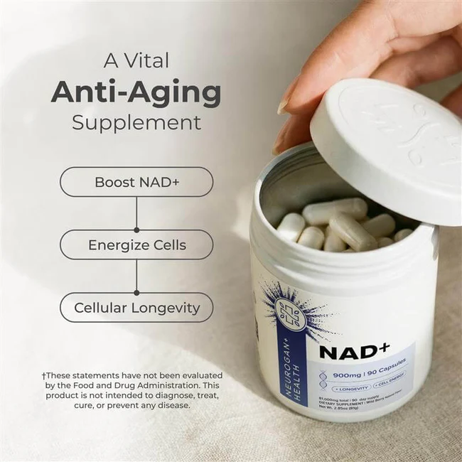 Neurogan NAD+ капсули 81000 мг (90 шт)
