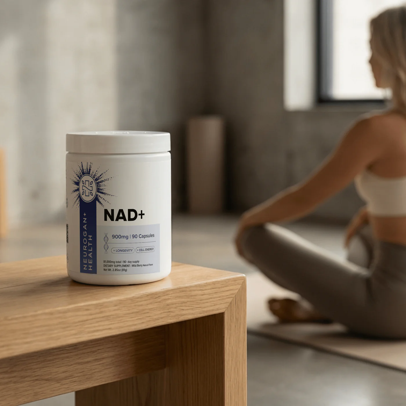 Neurogan NAD+ капсули 81000 мг (90 шт)